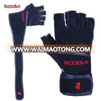 Half- Finger Fitness Gloves with Black Edges for Weight-lifting